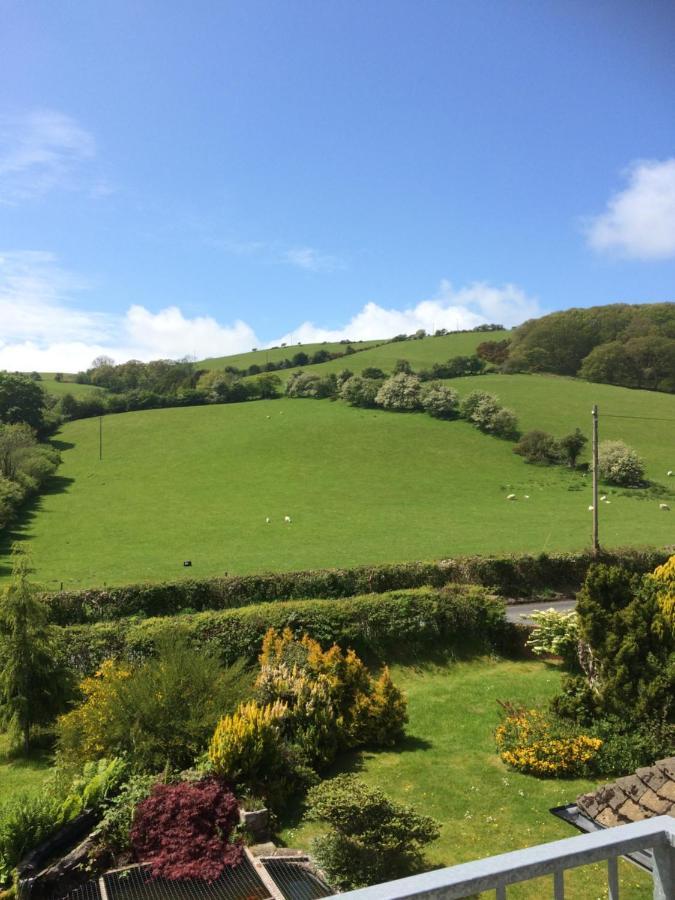 Llyswen Large Bedroom In Top Part Of Bungalow With Garden View And Balcony Sleeps Three Aberystwyth Exterior foto